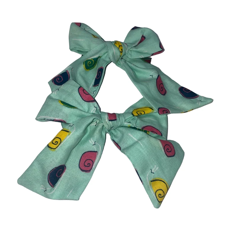 Happy Snails Hair Bows
