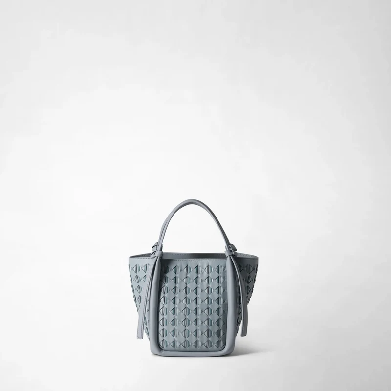 MINI BUCKET IN RIBBON MOSAICO